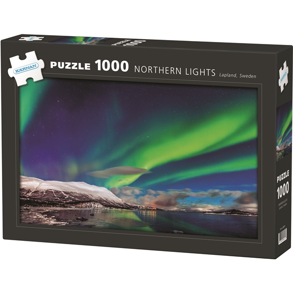 Pappuslespill Northern Lights 1000 Deler