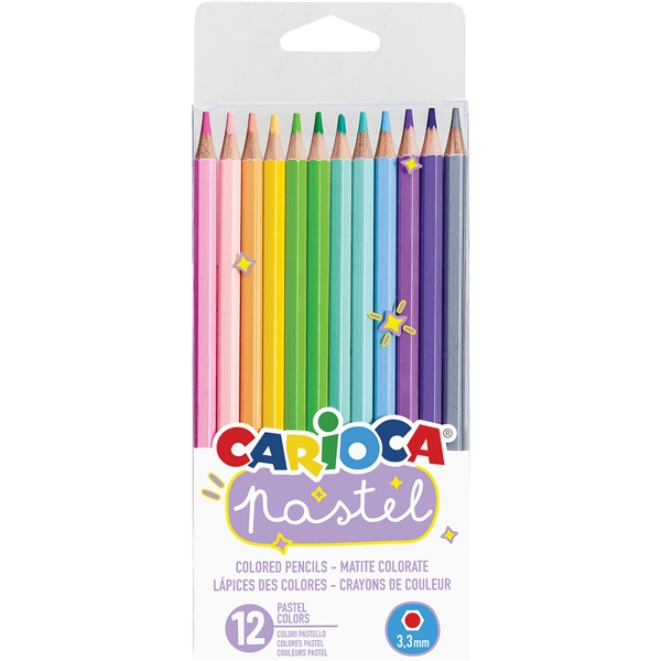 Carioca Trefargepenner Pastell (Bilde 1 av 3)