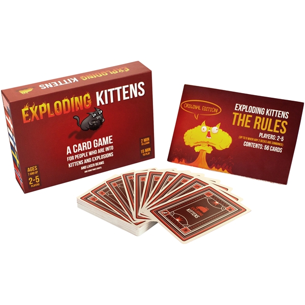 Exploding Kittens Nordic Original Ed (Bilde 2 av 3)