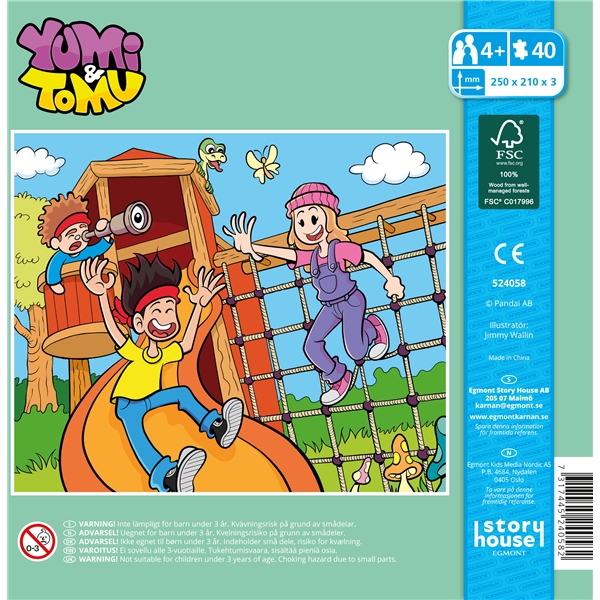 Trepuslespill Yumi & Tomu 40 Biter (Bilde 3 av 3)
