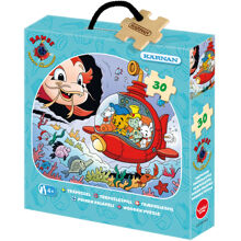 Tre-puslespill 30 biter Bamse