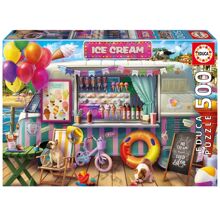Educa Puslespill 500 Biter Ice Cream Van