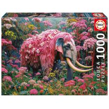 Educa Puslespill 1000 Biter Floral Elephant
