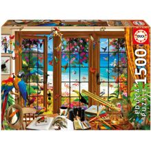 Educa 1500 Brikker Bird Watcher's Window