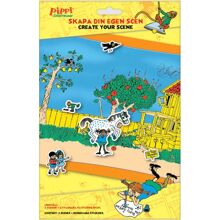 Pippi Klistremerkesett: Lag din scene