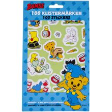 Bamse 100 stk Klistremerker