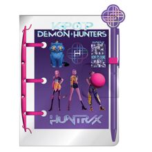 K-POP Demon Hunters Mini Notatbok m. penn