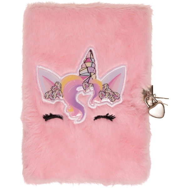 Valiant Unicorn Gem Fluffy Dagbok (Bilde 1 av 2)