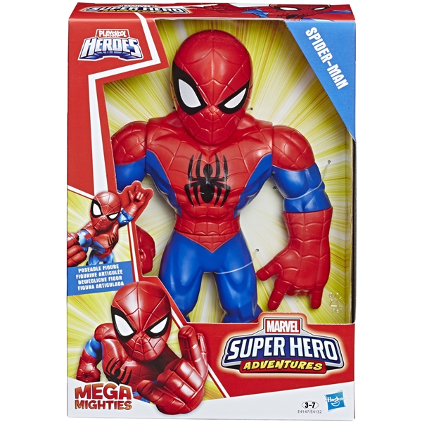 Playskool Super Hero Mega Mighties Spider-Man (Bilde 1 av 5)