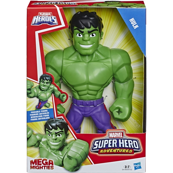Playskool Heroes Super Hero Mega Mighties Hulk (Bilde 1 av 4)