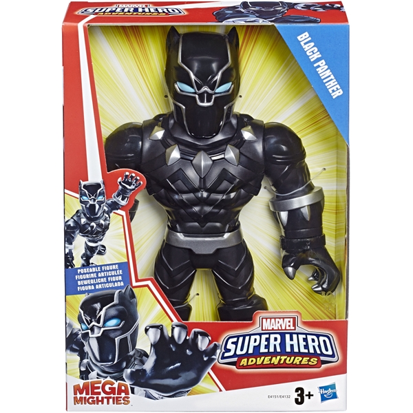 Playskool Super Hero Mega Mighties Black Panther (Bilde 1 av 2)