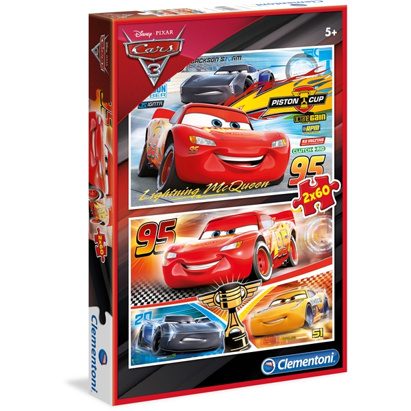 Puslespill 2 x 60 Special Collection Cars 3
