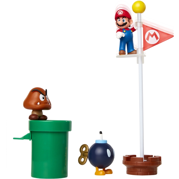 Super Mario Diorama Set Acorn Plains (Bilde 2 av 4)