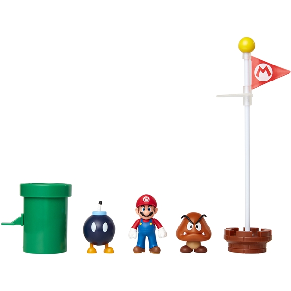 Super Mario Diorama Set Acorn Plains (Bilde 3 av 4)