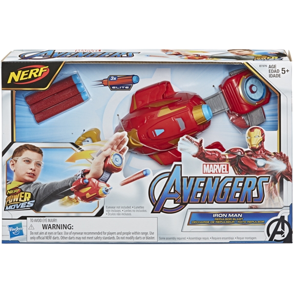 NERF Avengers  Power Moves Iron Man (Bilde 1 av 5)