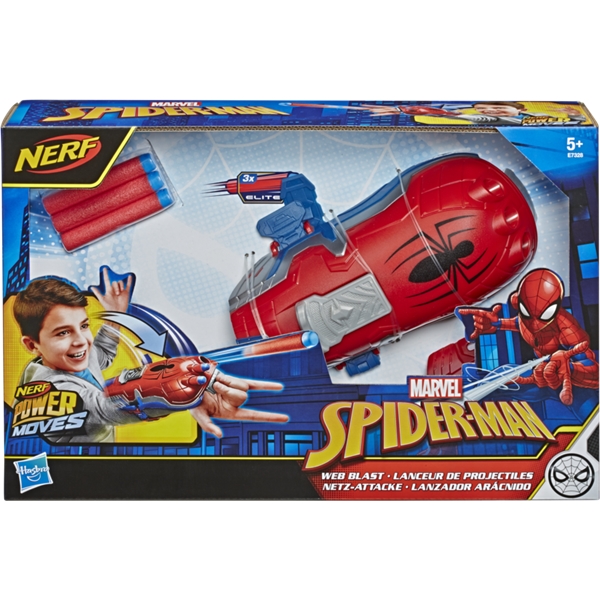 NERF Spider-Man Power Moves Launcher (Bilde 2 av 5)