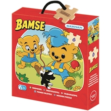 Eskepuslespill Bamse 6 biter