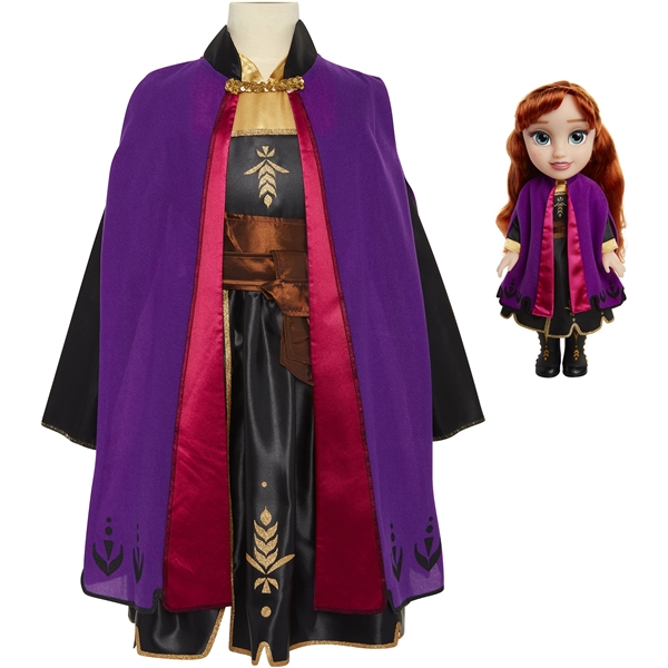 Frozen 2 Toddler Doll Anna + Kjole (Bilde 2 av 2)