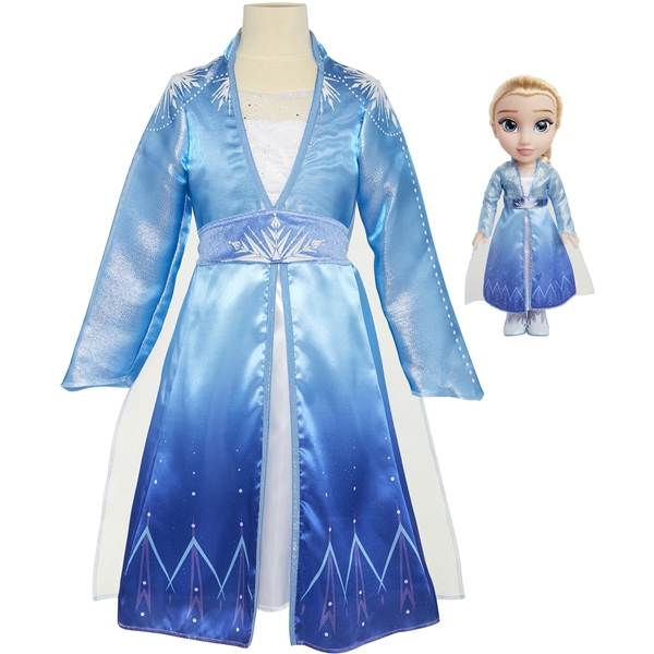 Frozen 2 Toddler Doll Elsa + Kjole (Bilde 2 av 2)