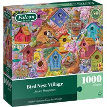 Puslespill 1000 brikker Bird Nest Village