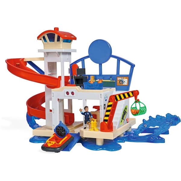 Brannmann Sam Sea Rescue Station med figur (Bilde 2 av 8)