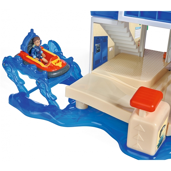 Brannmann Sam Sea Rescue Station med figur (Bilde 4 av 8)