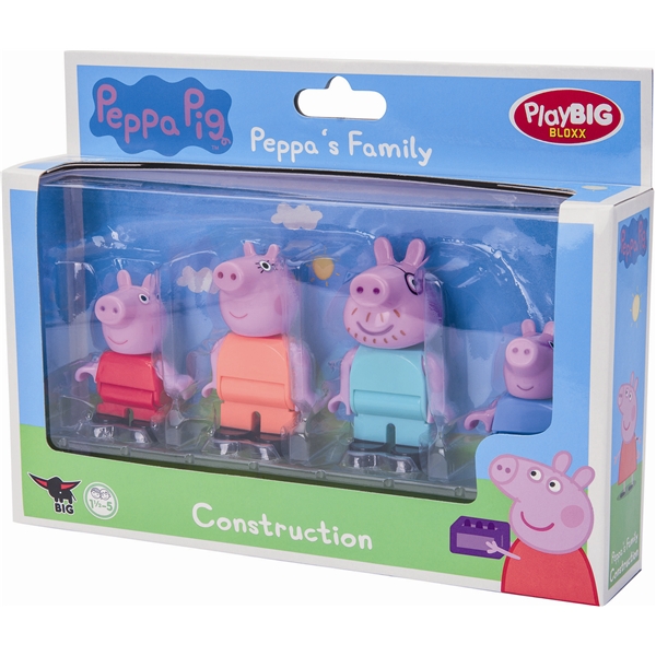 PlayBIG Bloxx Peppa Pig Famile (Bilde 2 av 2)