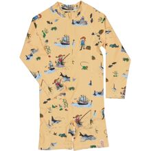 UV-drakt Pippi Langstrømpe Gul