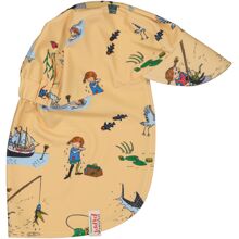 2-6 år - UV-solcaps Pippi Langstrømpe Gul