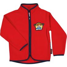 Fleecejakke Pippi Langstrømpe Rød 122-128 cl