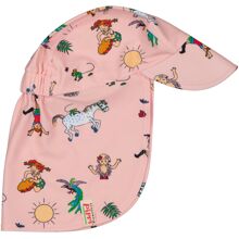 UV-solcaps Pippi Langstrømpe Rosa
