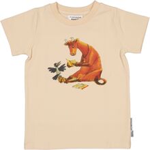 T-skjorte Mamma Mu og Kråka Beige 110-116 cl