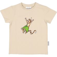 110-116 cl - T-skjorte Pettson og Findus Beige