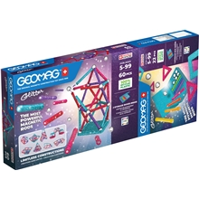 Geomag Glitter Dobbeltpakke 22 + 60 stk