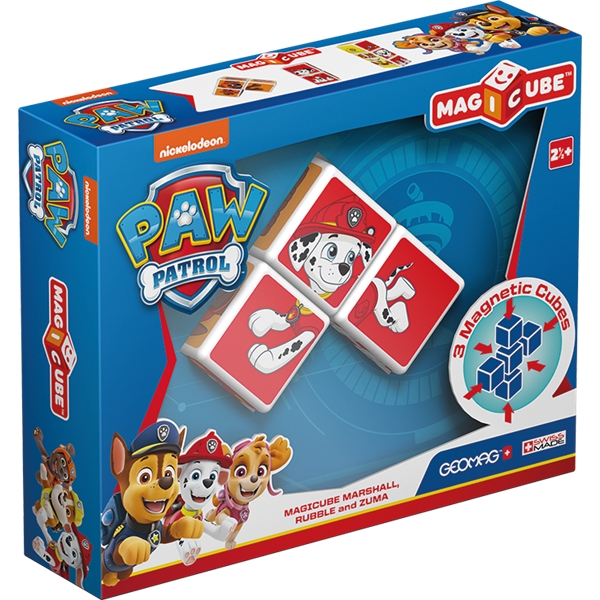 Geomag Magicube Paw Patrol Marshall Rubble Zuma (Bilde 1 av 7)