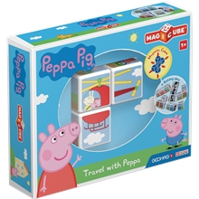 Geomag Magicube Reis Med Peppa Gris