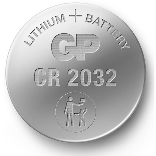 GP-batteri CR2032, 4-pakning (Bilde 2 av 2)