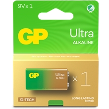 GP Batterier Ultra 9V batteri