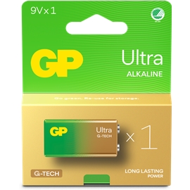 GP Batterier Ultra 9V batteri