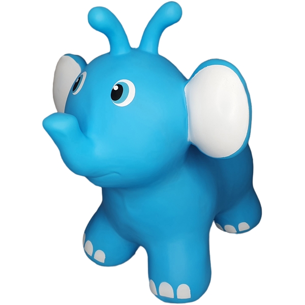Gerardo Toys Jumpy Elephant Blue (Bilde 1 av 2)
