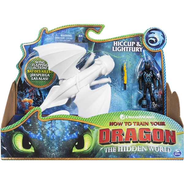 Dragons Hiccup & Lightfury
