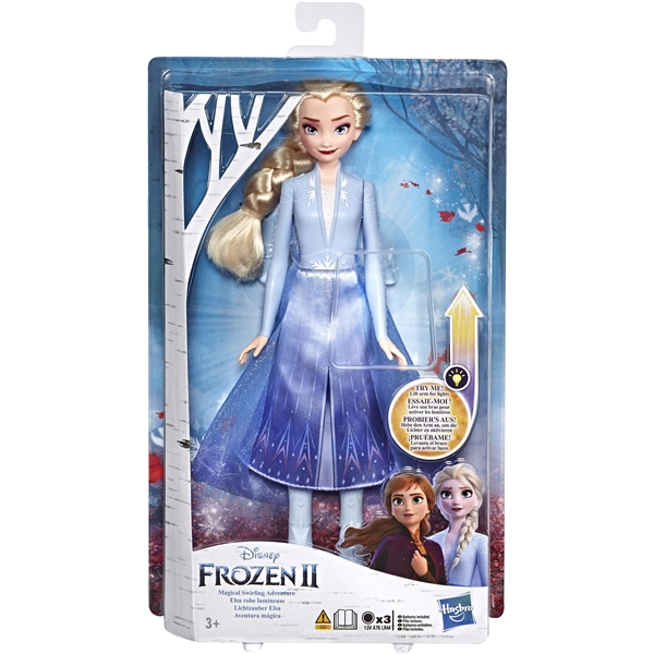 Disney Frozen 2 Light Up Fashion Doll Elsa (Bilde 1 av 4)