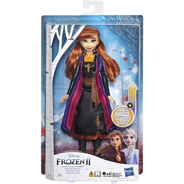 Disney Frozen 2 Light Up Fashion Doll Anna (Bilde 1 av 4)
