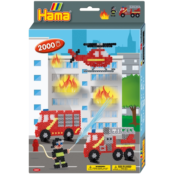 Hama Midi Fire Fighters 2000 st (Bilde 1 av 2)