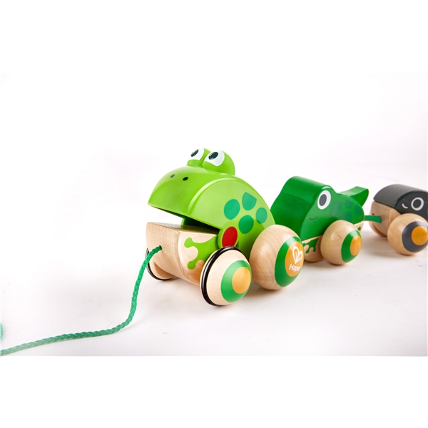 Hape Pull Along Frog Family (Bilde 2 av 6)