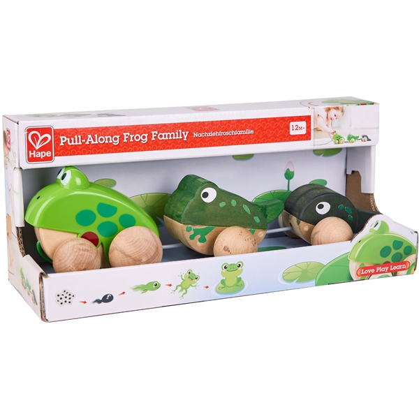 Hape Pull Along Frog Family (Bilde 6 av 6)