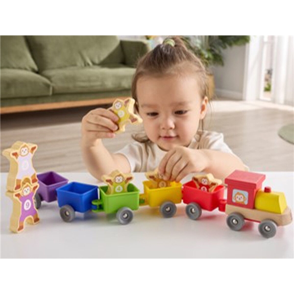 Hape Monkey Number Train (Bilde 4 av 5)