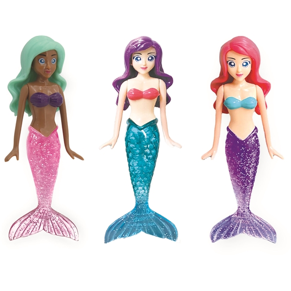 Glad Sommer Dykleksaker Sjøjungfru 3-Pack