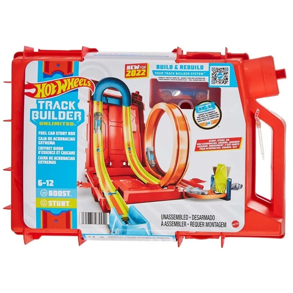 Hot Wheels Track Builder Fuel Can Stunt Box (Bilde 1 av 5)