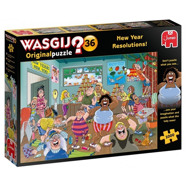 Wasgij Original 36 New Year Resolutions! (Bilde 1 av 2)